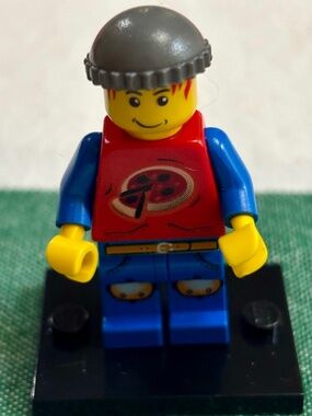 LEGO Xtreme Stunts "Pepper Roni" ixs011 Minifigure Like NEW!